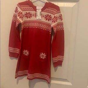 Girls sweater dress